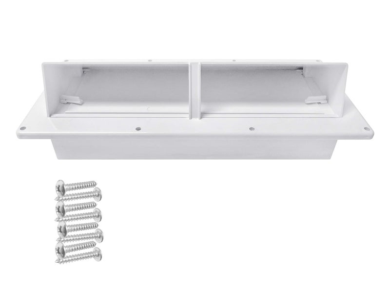Camp'N RV Exhaust Vent Cover (White) - Perfect RV Stove Vent Cover Replacement for Trailers, Campers, Motorhomes - Easy to Install with Hardware Included - Image 2